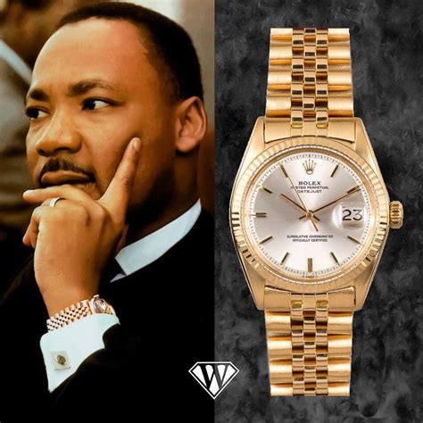 martin luther king rolex datejust|martin luther king datejust.